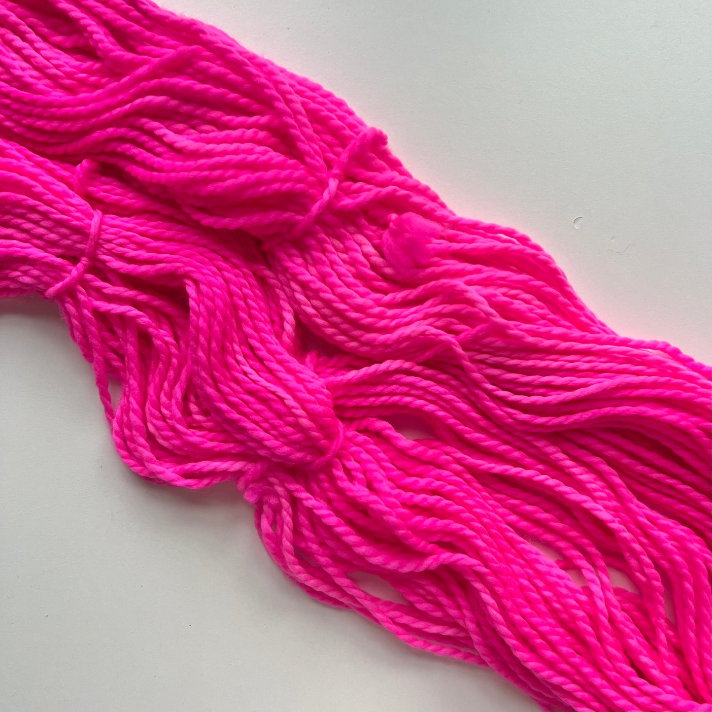 Summer Camp Fibers Hand Dyed Bulky Yarn - Aurora Glow