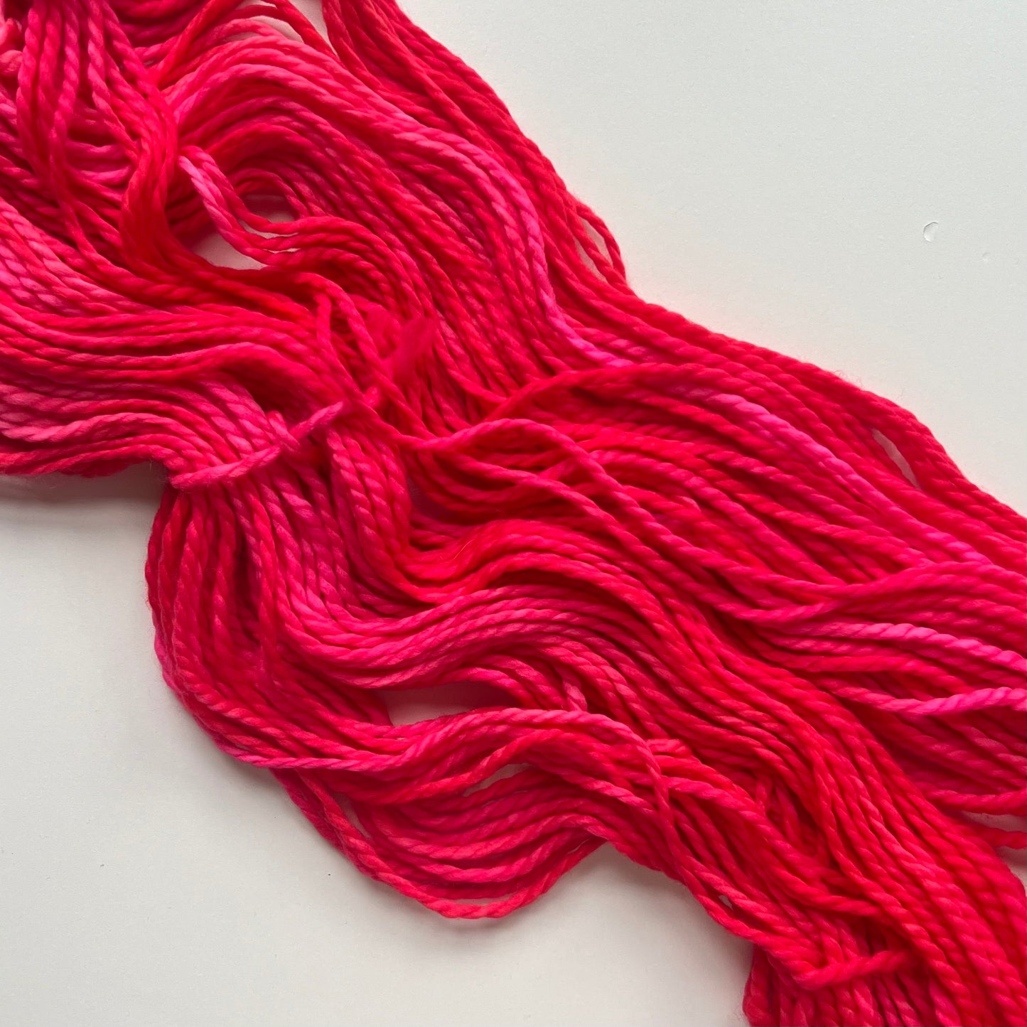 Summer Camp Fibers Hand Dyed Bulky Yarn - Freja's Flame