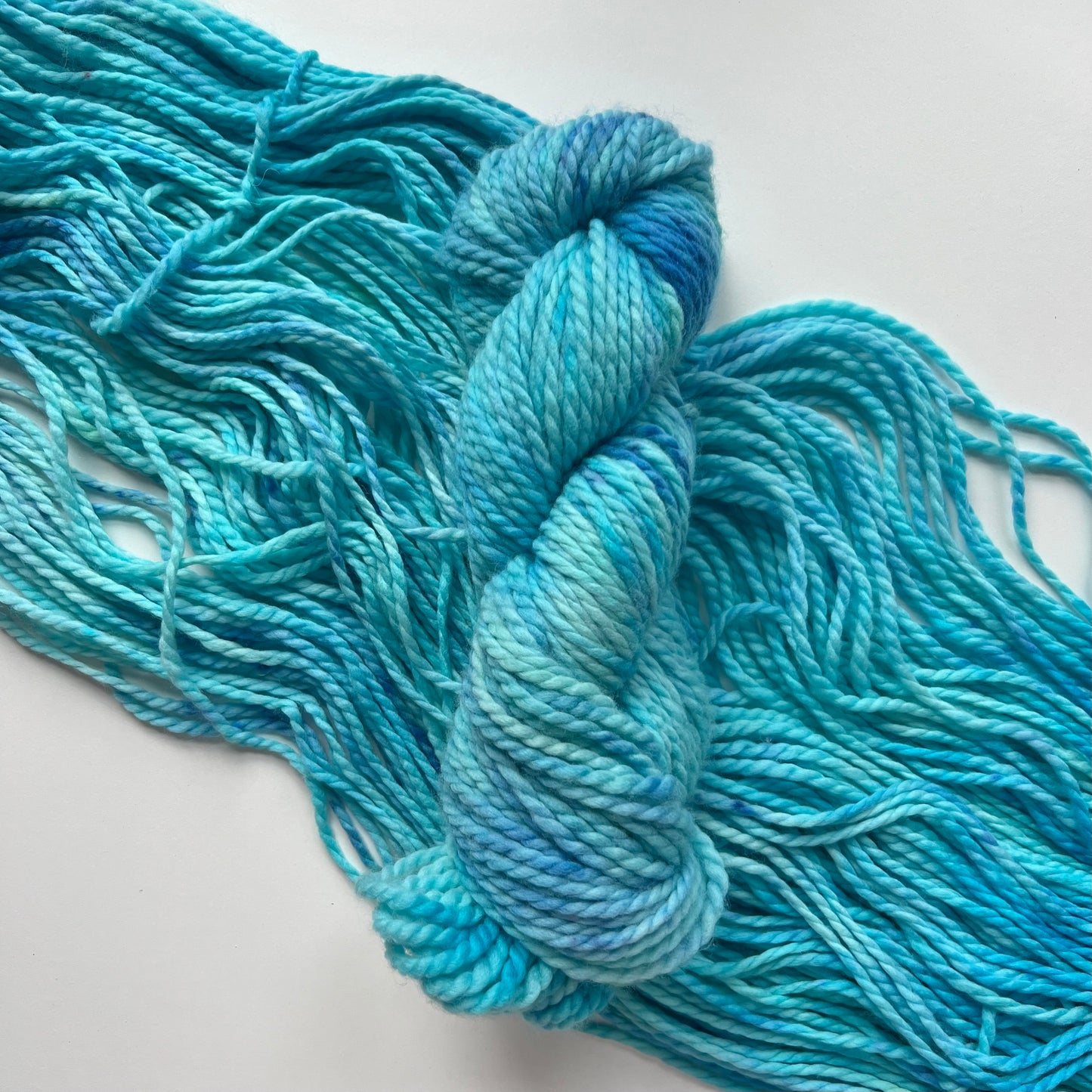 Summer Camp Fibers Hand Dyed Bulky Yarn - Deep End