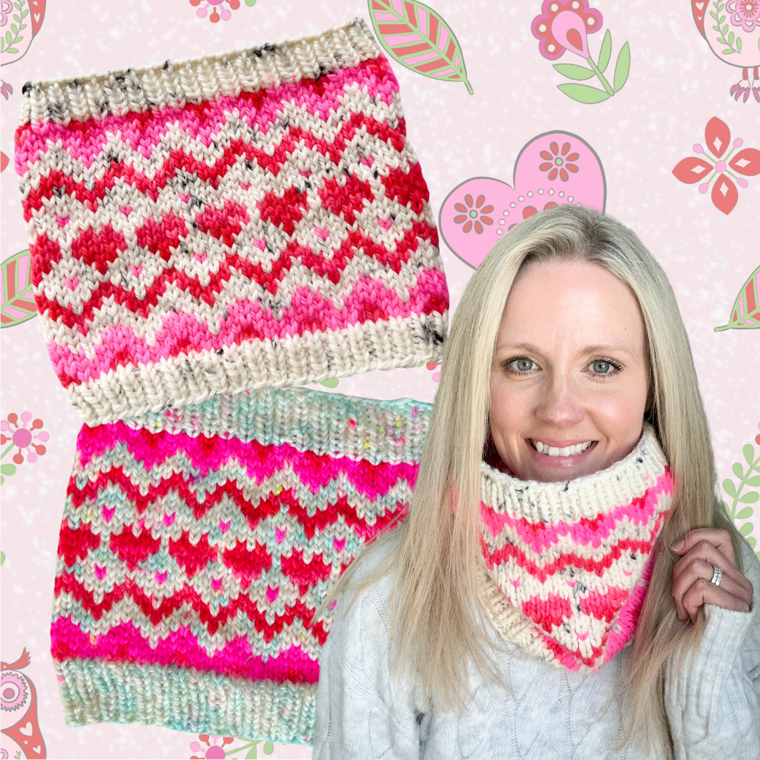 Freja Cowl Knitting Project Kit
