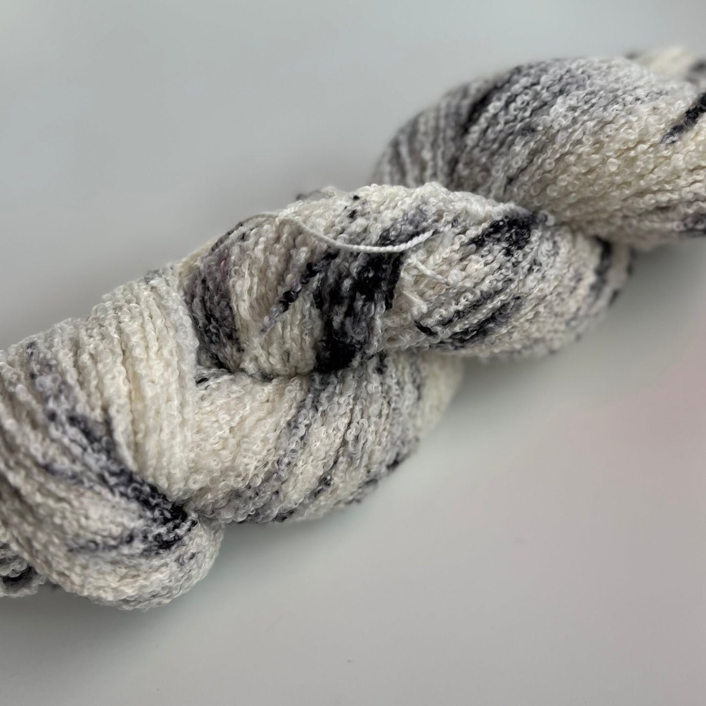 Summer Camp Fibers Hand Dyed Boucle DK - Cookies N Cream
