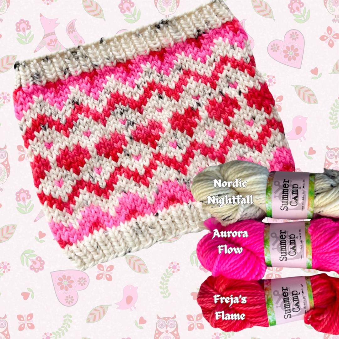 Freja Cowl Knitting Project Kit