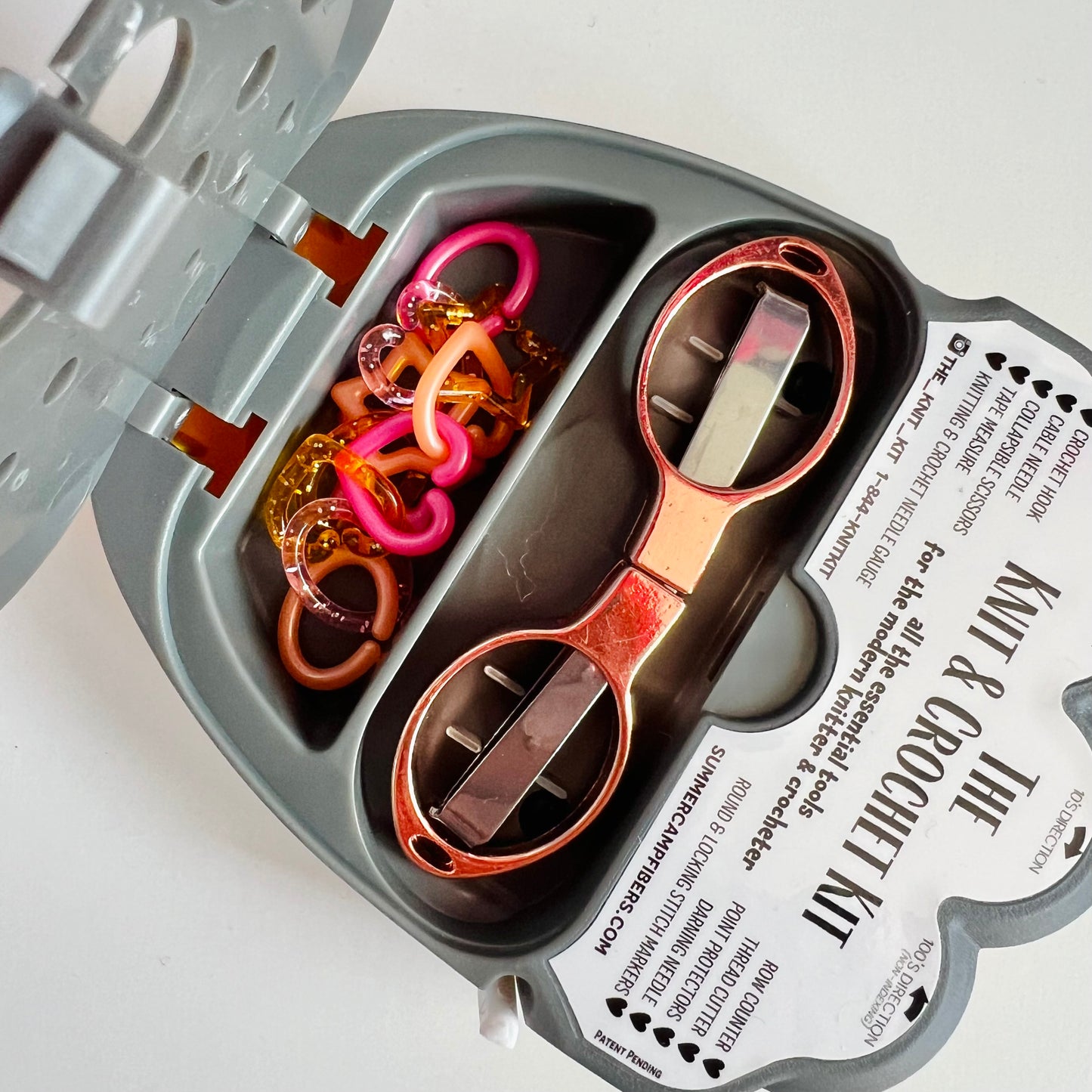 Summer Camp Fibers - Removable Stitch Marker Set