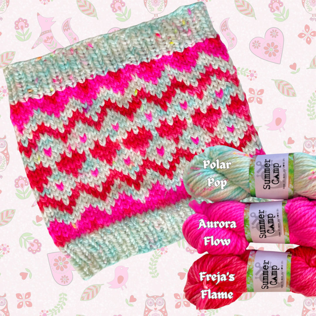Freja Cowl Knitting Project Kit