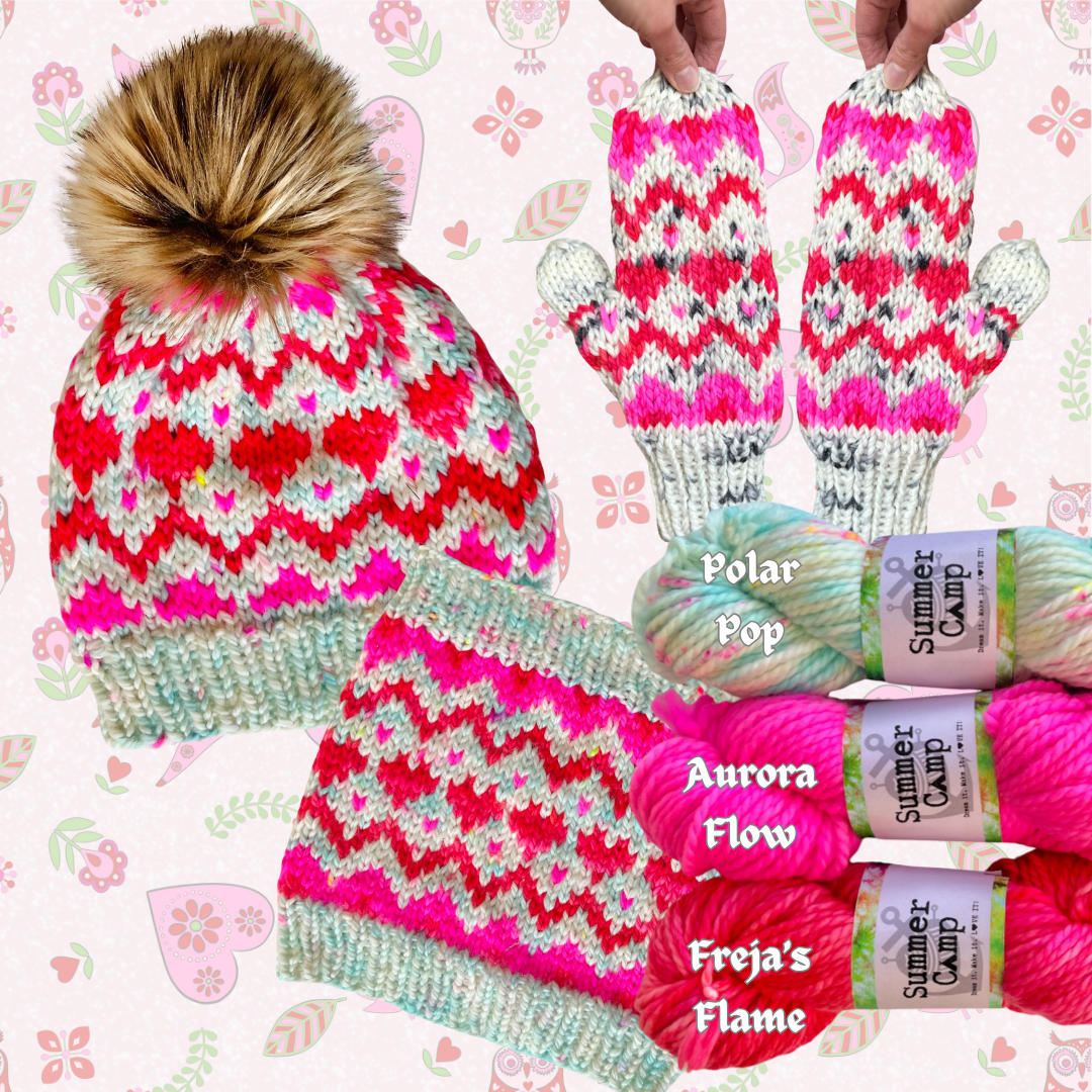 Freja Hat Knitting Project Kit