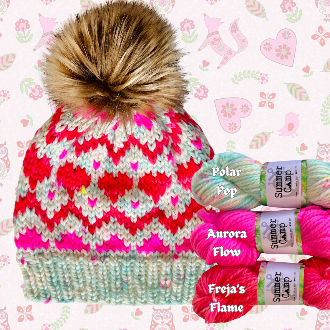 Freja Hat Knitting Project Kit