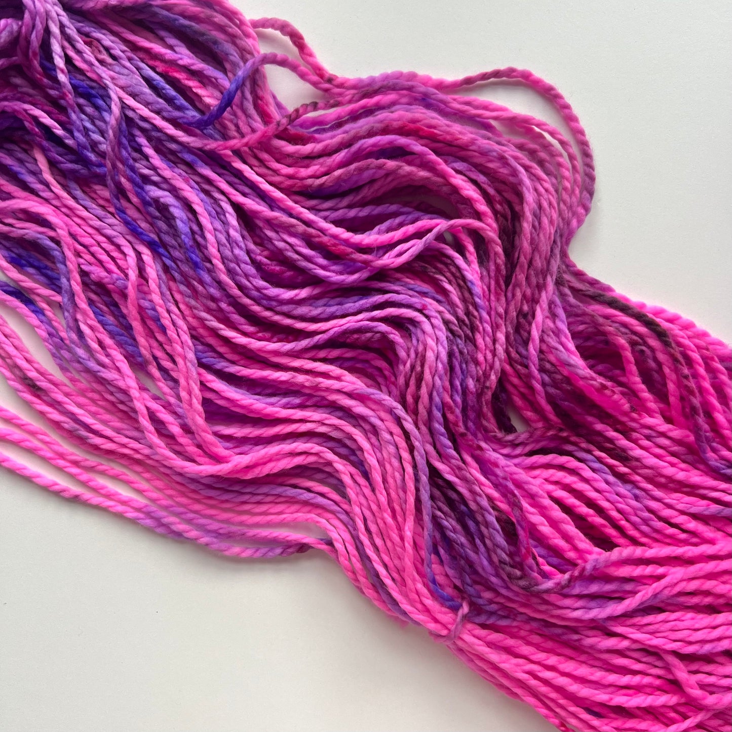 Summer Camp Fibers Hand Dyed Bulky Yarn - Paintball