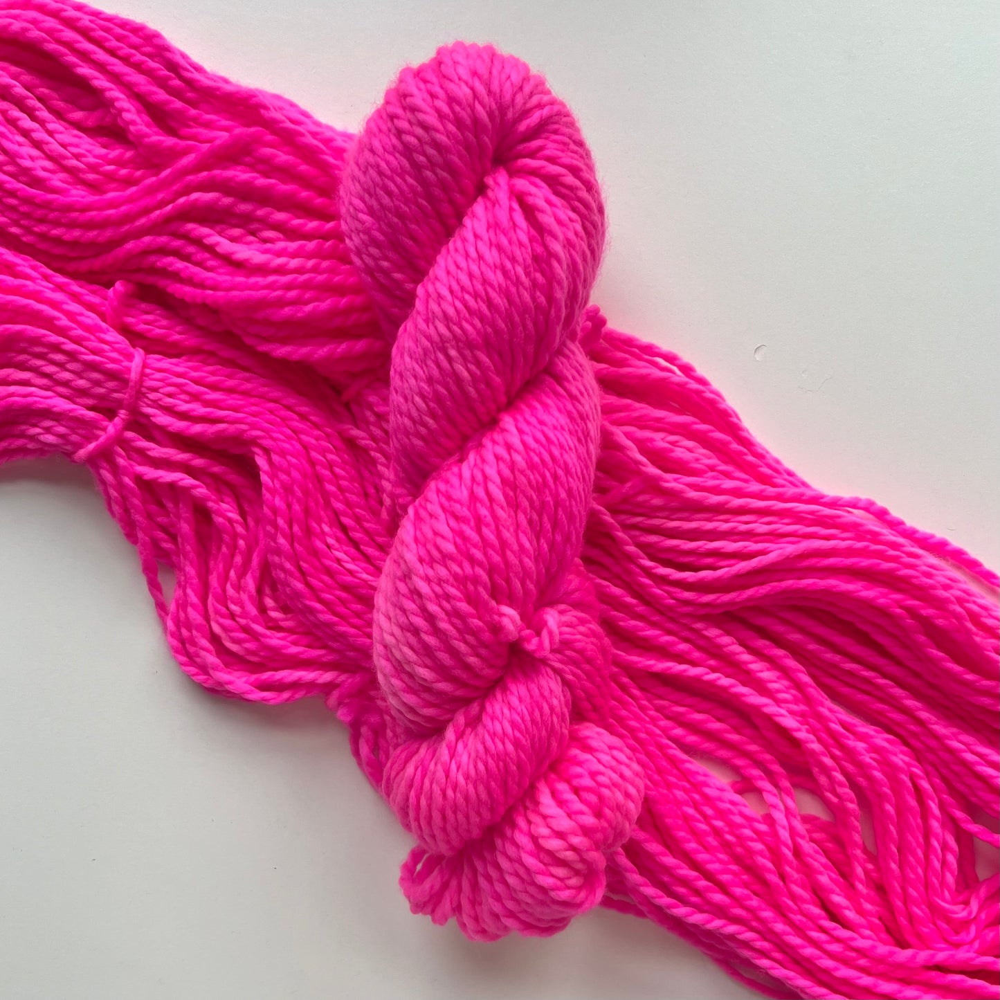 Summer Camp Fibers Hand Dyed Bulky Yarn - Aurora Glow