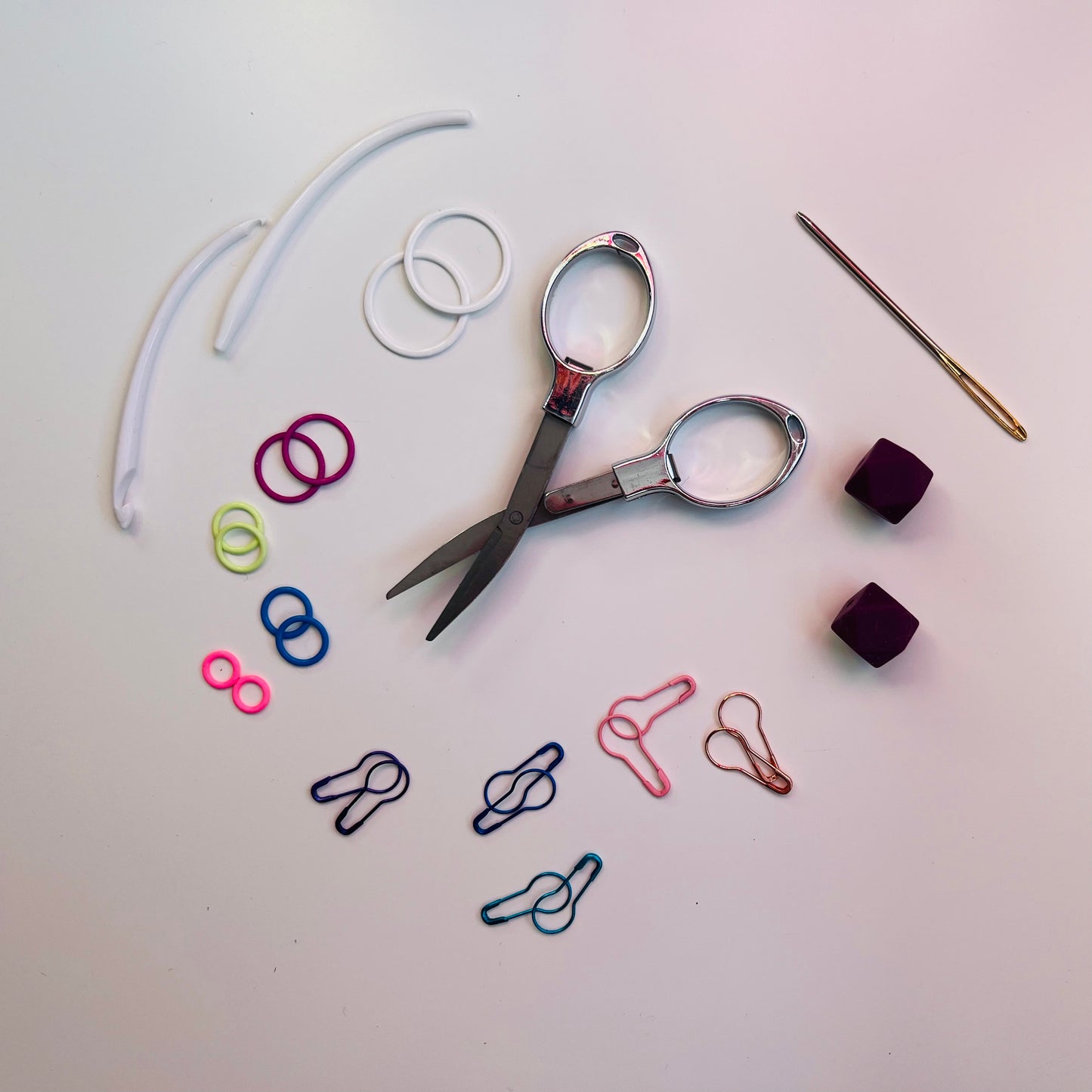 The Knit & Crochet Kit - Replacement Accessory Pack - with scissors