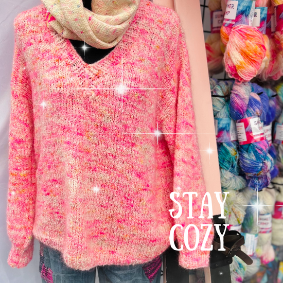 Stay Cozy by Chelsea Yarns - YOU NEED THIS SWEATER