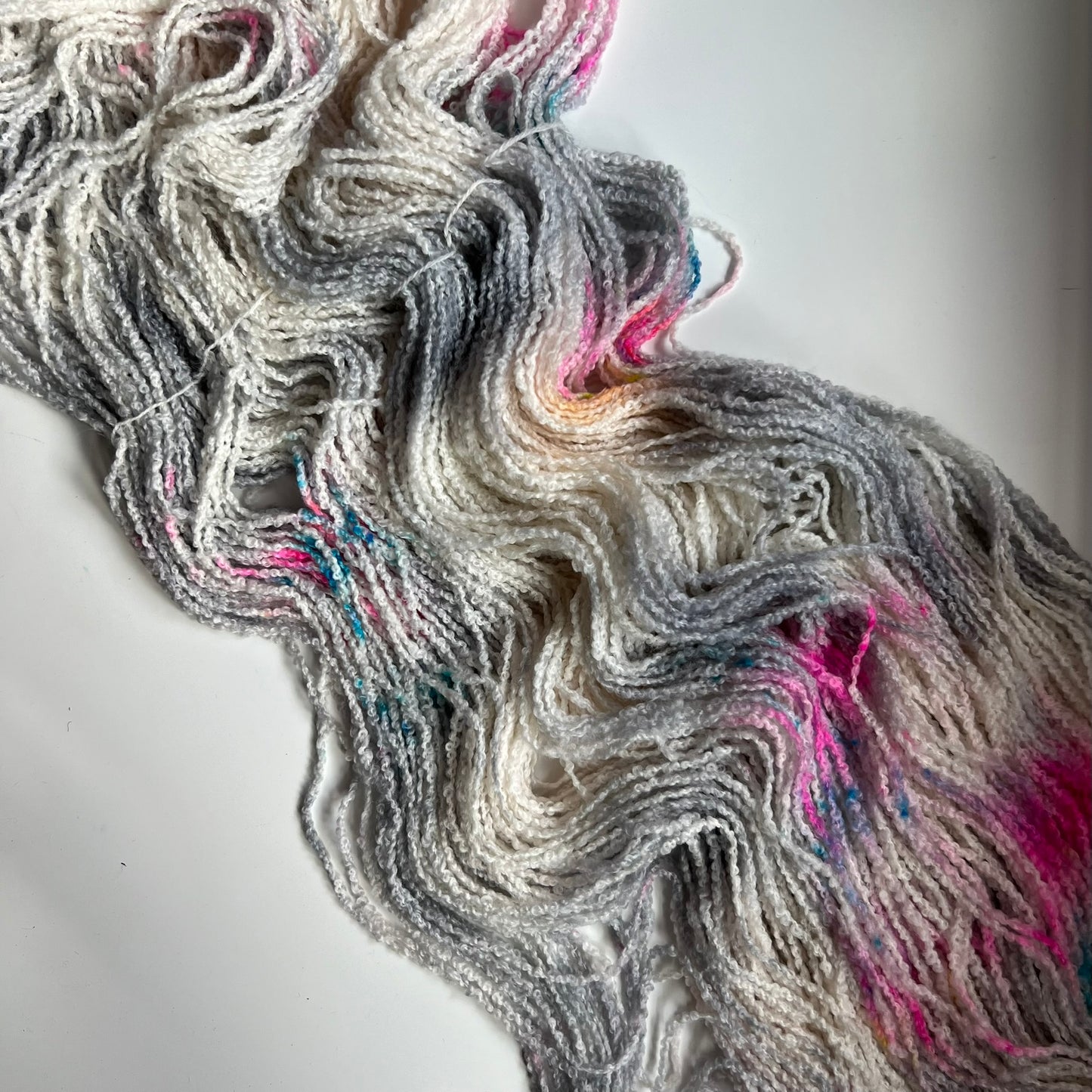 Summer Camp Fibers Hand Dyed Boucle DK - Sleepin' In My Airstream