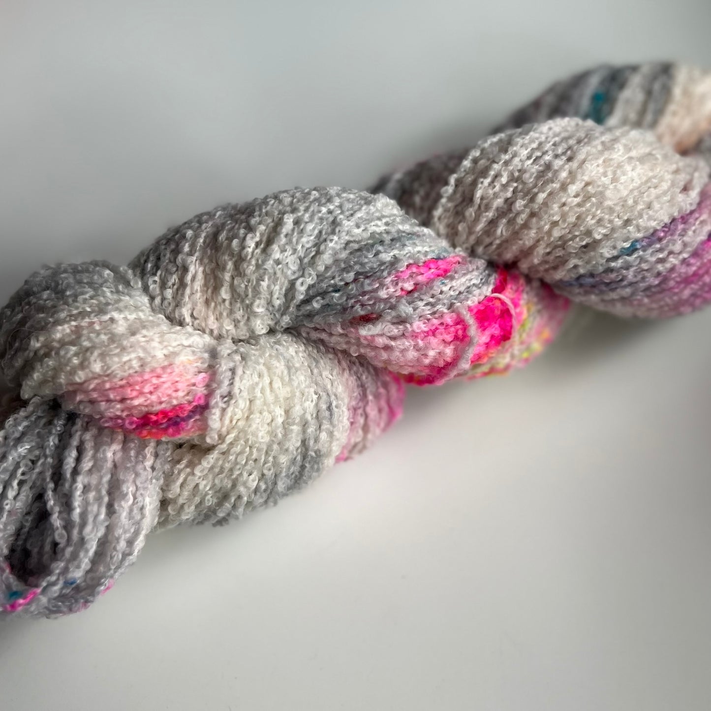 Summer Camp Fibers Hand Dyed Boucle DK - Sleepin' In My Airstream