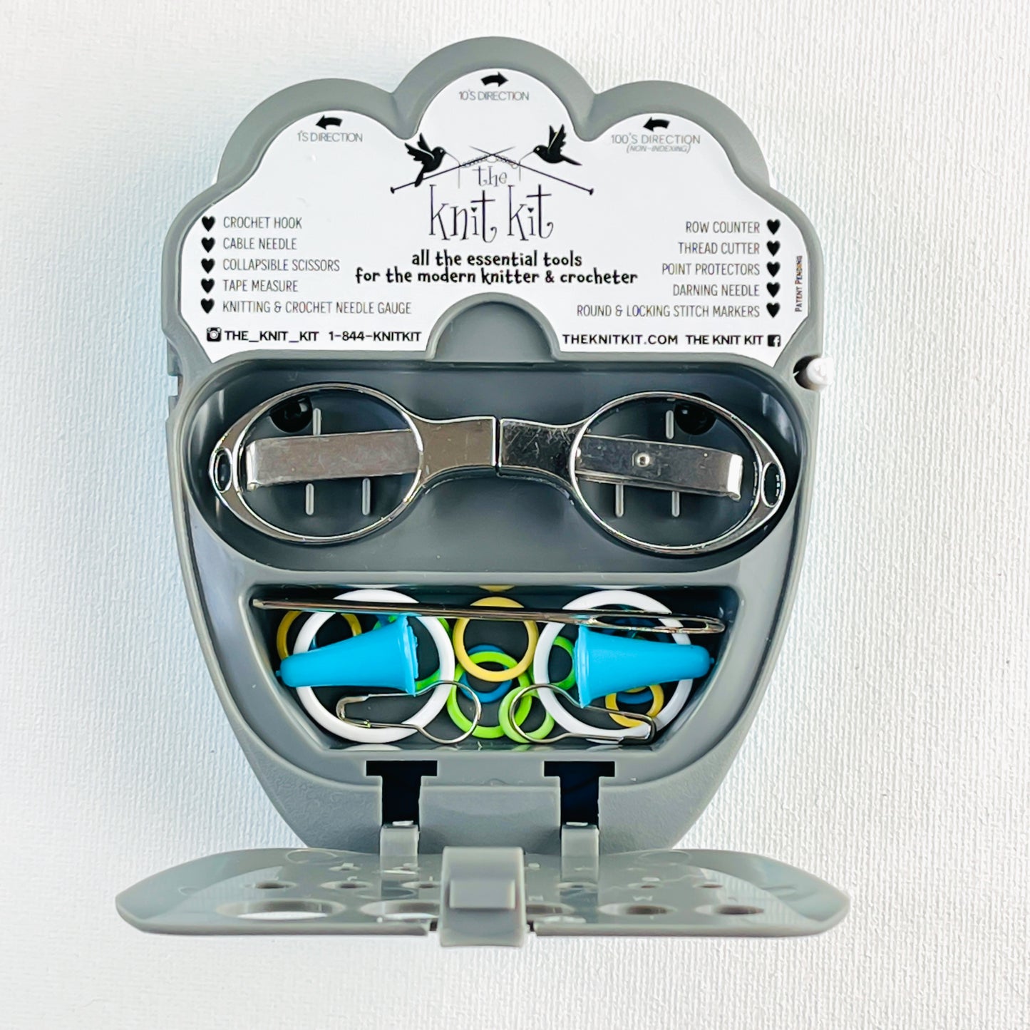 The Knit Kit - The Only Multitool for Knitters - Crush - Assorted Colors