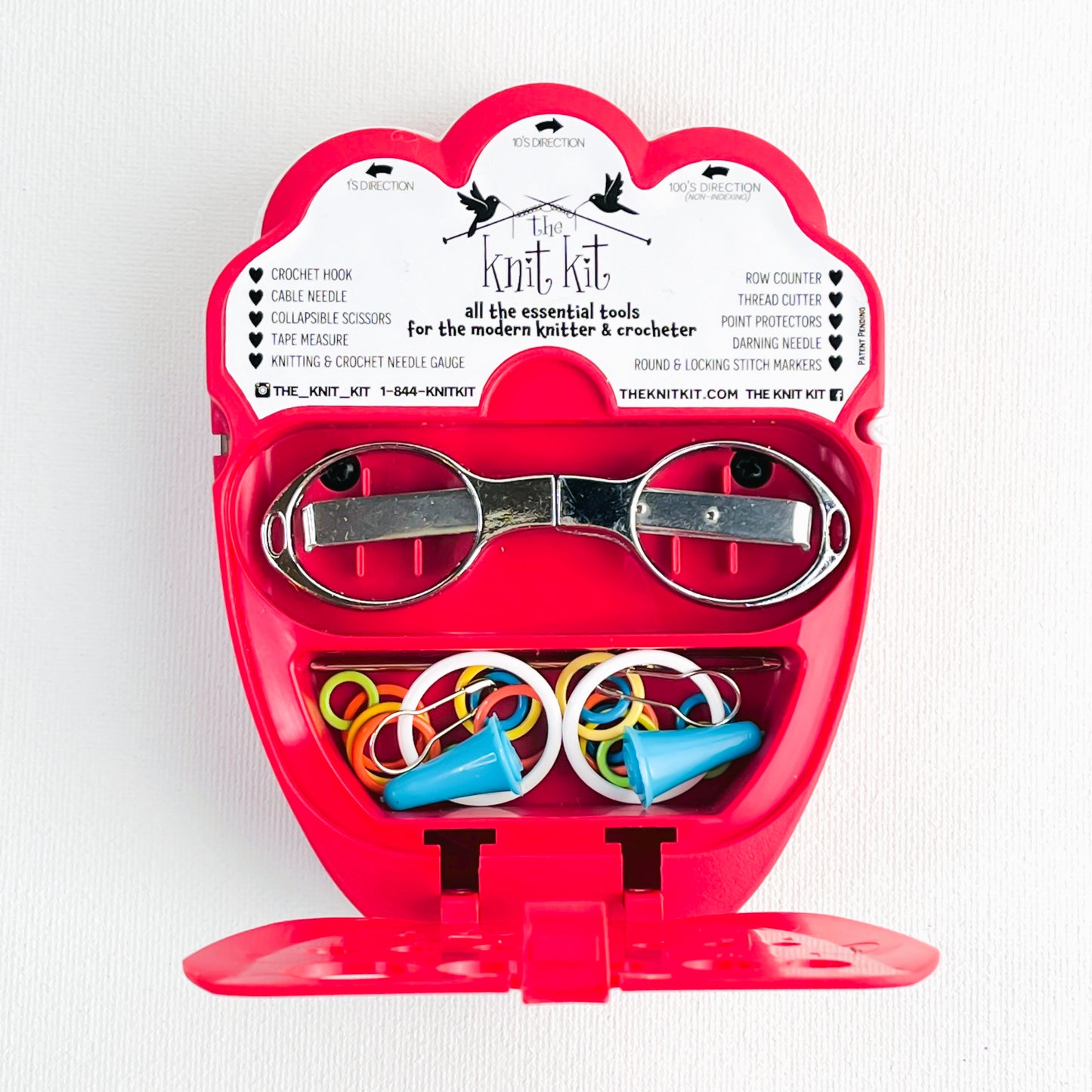 The Knit Kit - The Only Multitool for Knitters - Crush - Assorted Colors