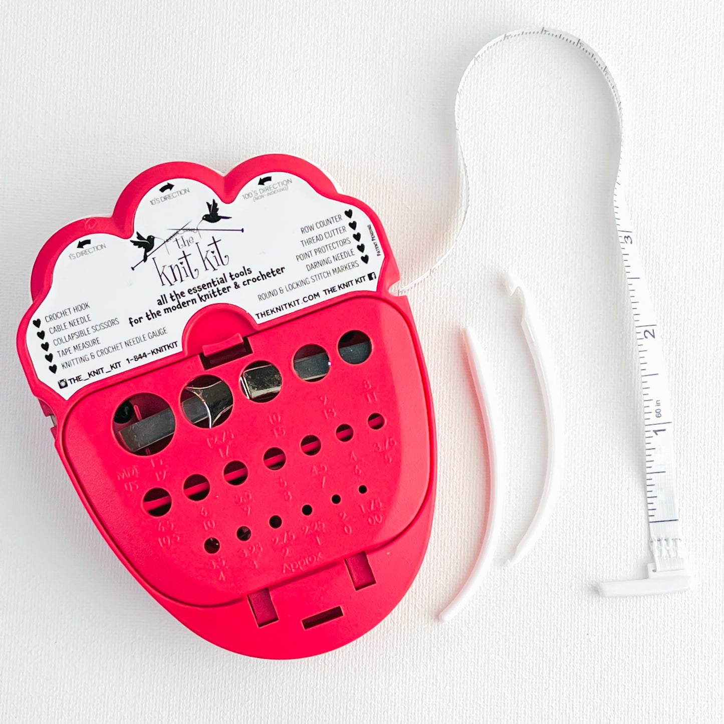 The Knit Kit - The Only Multitool for Knitters - Crush - Assorted Colors