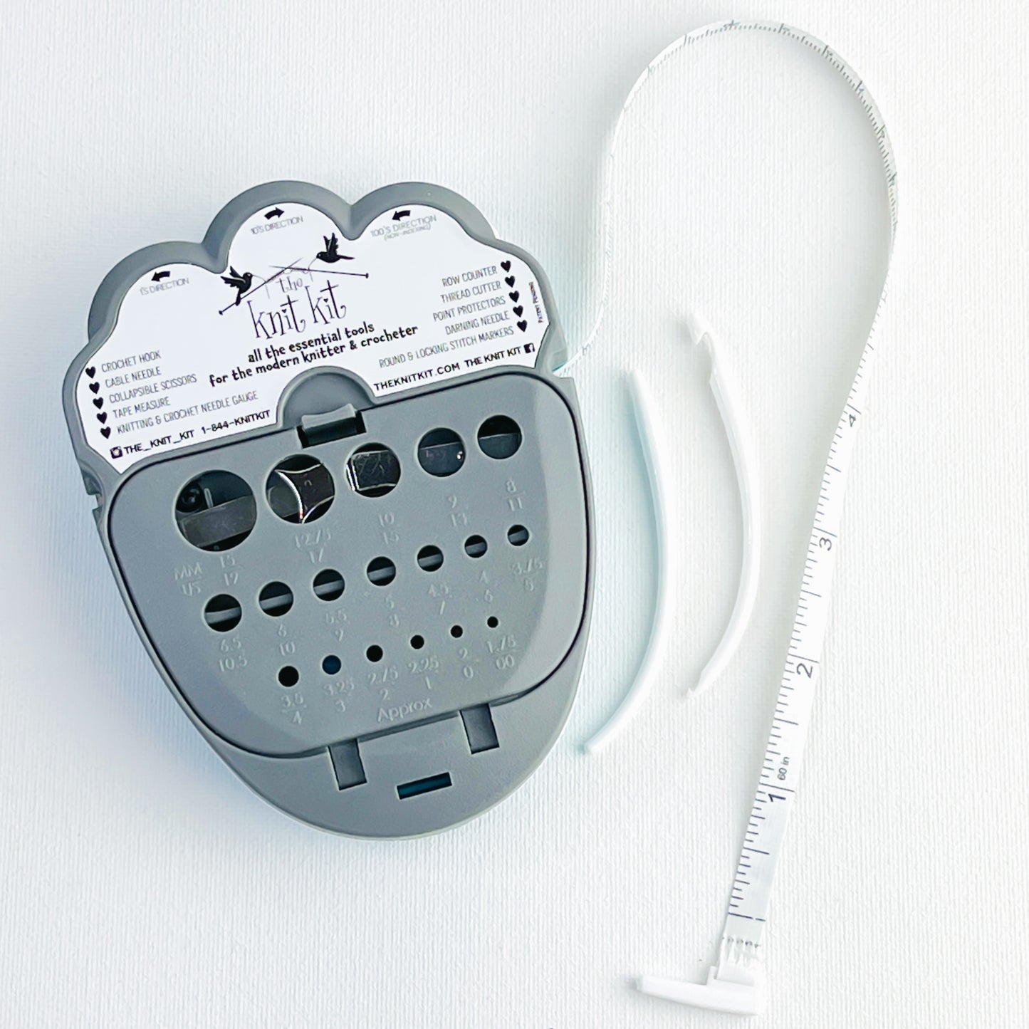 The Knit Kit - The Only Multitool for Knitters - Crush - Assorted Colors