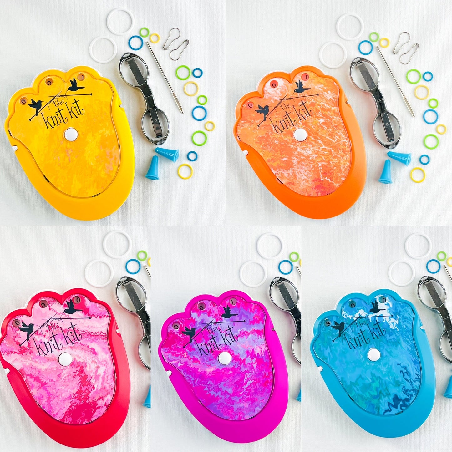 The Knit Kit - The Only Multitool for Knitters - Crush - Assorted Colors