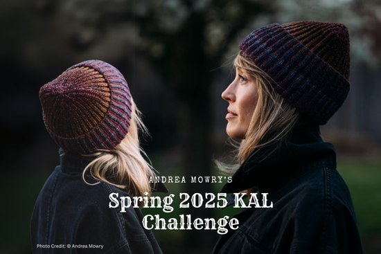 Andrea Mowry KAL Challenge Spring 2025 - Harlow Flip Hat