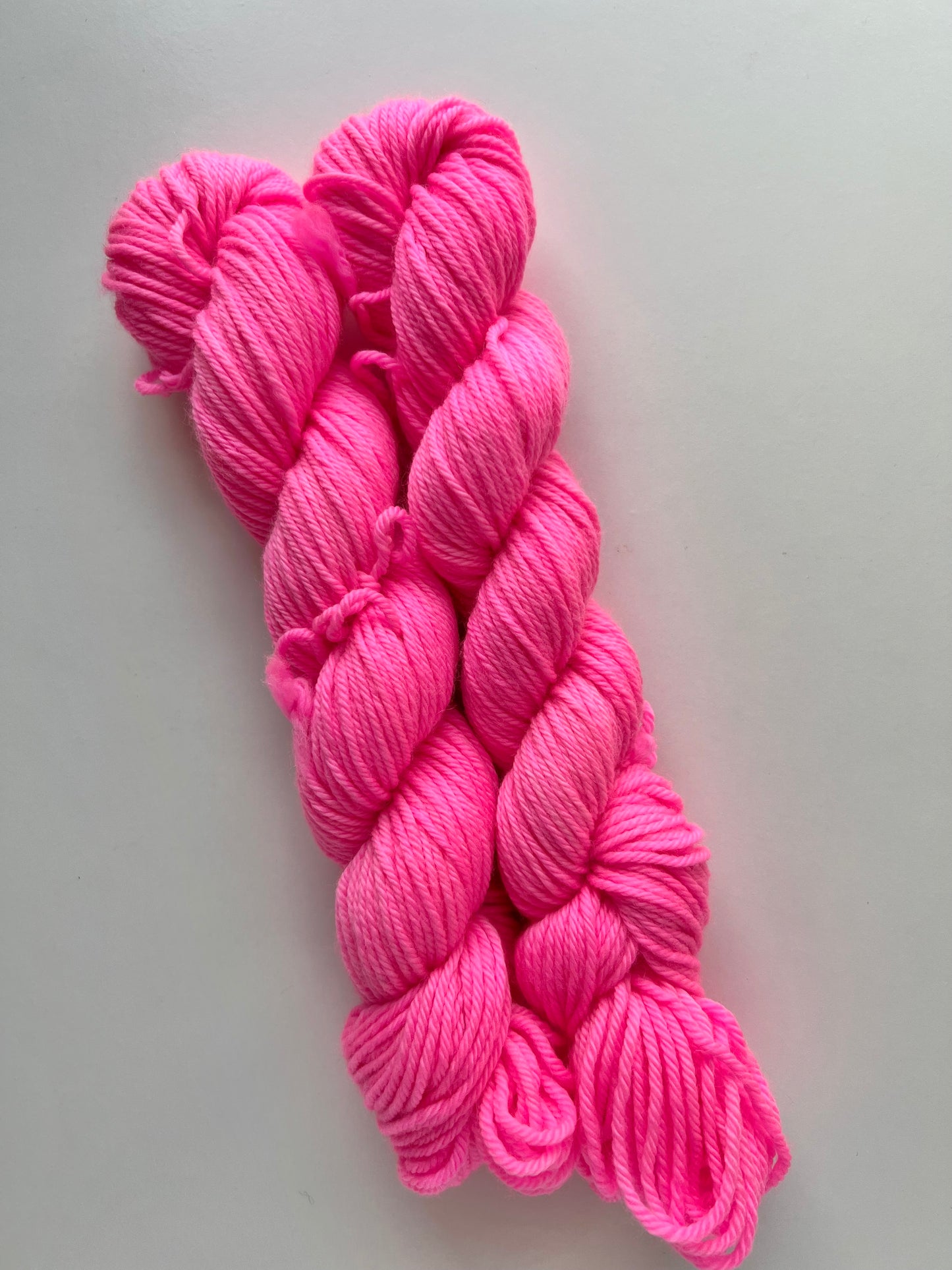 Summer Camp Fibers Marshmallow Hand Dyed Worsted Yarn - 50g of Fun! - Assorted Colors