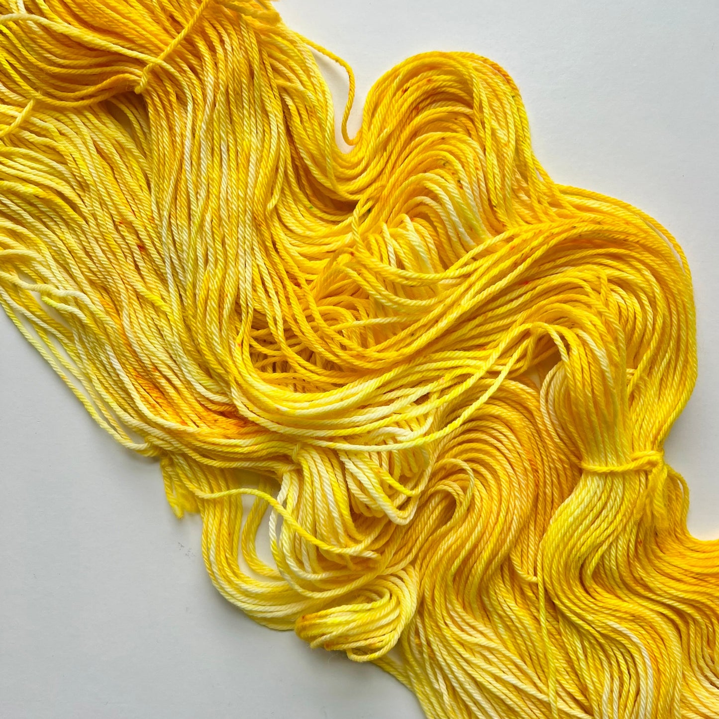 Summer Camp Fibers Marshmallow Hand Dyed DK Yarn - Toasted Marigold