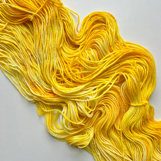 Summer Camp Fibers Marshmallow Hand Dyed DK Yarn - Toasted Marigold