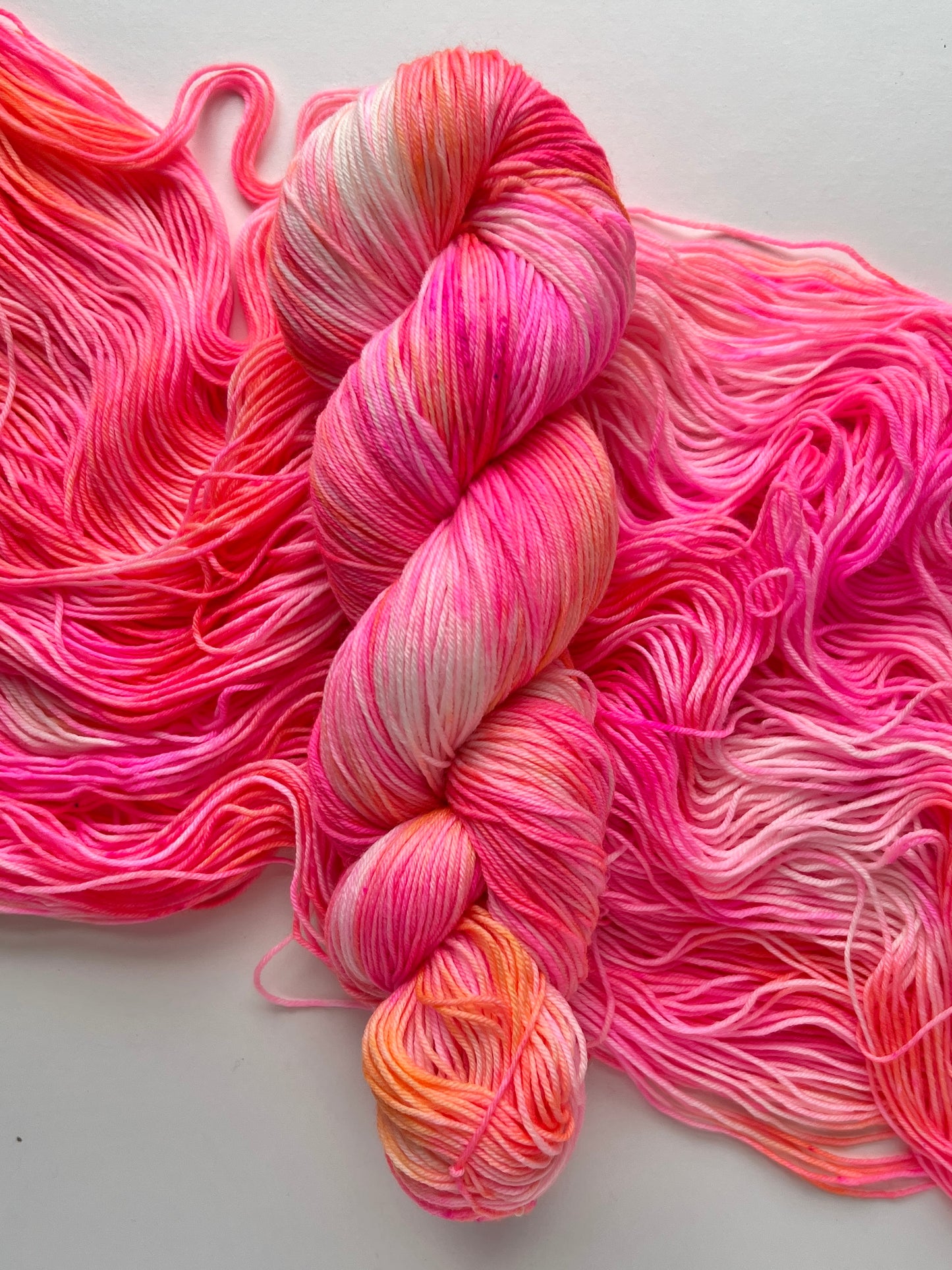 Summer Camp Fibers Hand Dyed Sock Yarn - Adventure Alley