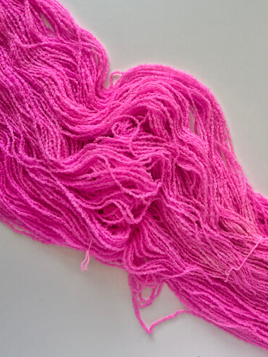 Summer Camp Fibers Hand Dyed Boucle DK - Snack Shack Crush