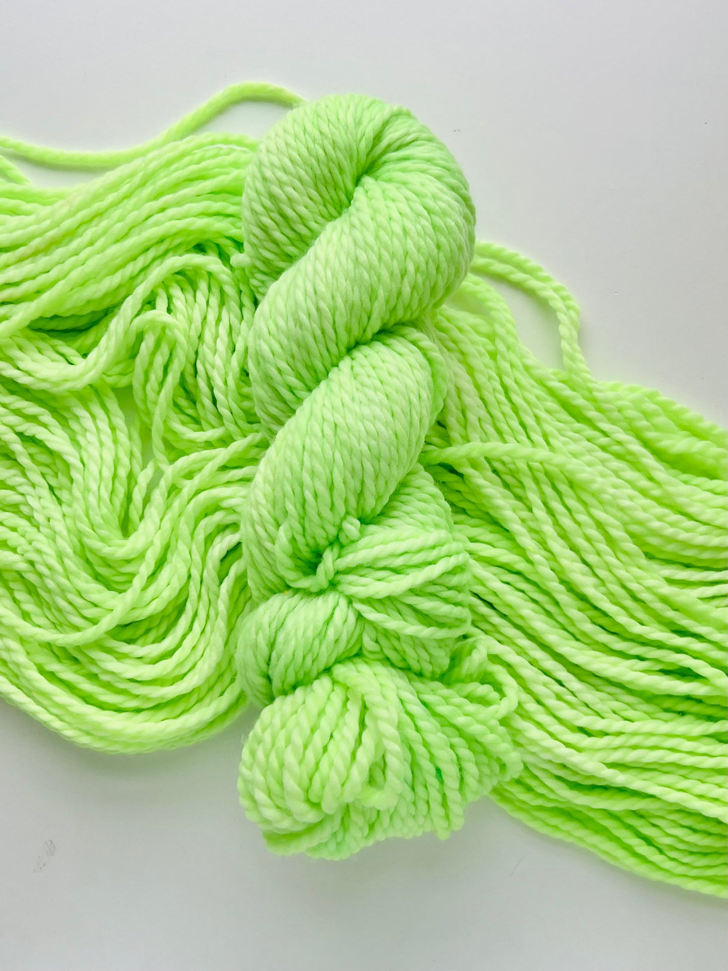 Summer Camp Fibers Hand Dyed Bulky Yarn - Its Electric!