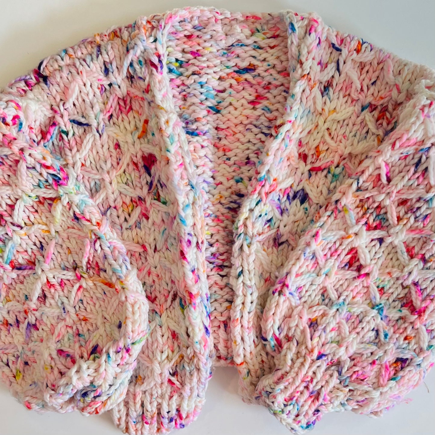 Bright Like a Diamond Cardigan - Summer Camp Fibers Project Kit