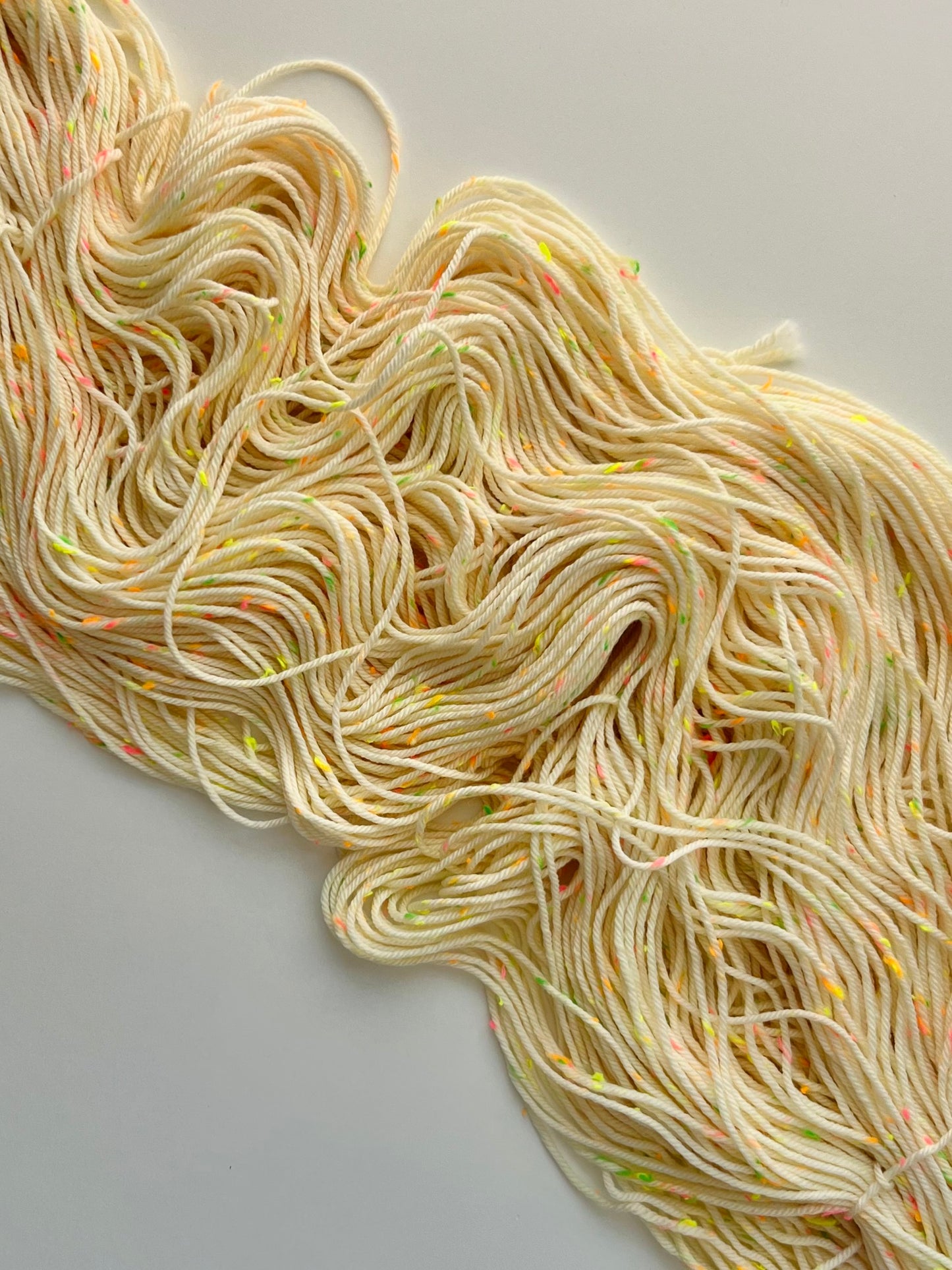 Summer Camp Fibers Confetti Hand Dyed DK Yarn - Commando