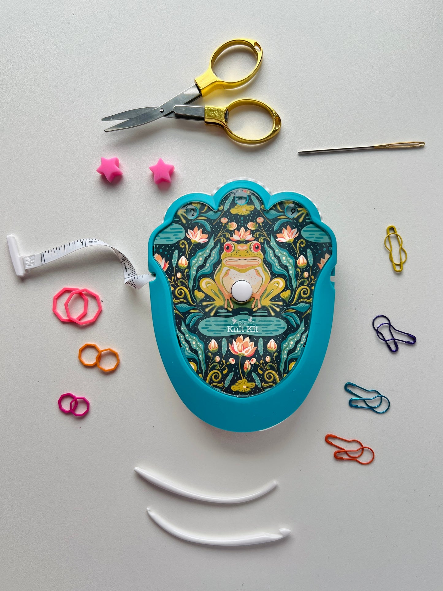 The Knit Kit™ — Frog It | Knitting & Crochet Multitool — Assorted Colors