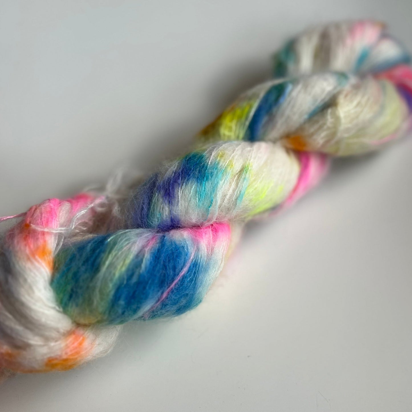 Load image into Gallery viewer, Skein of Suri Hand Dyed Yarn
