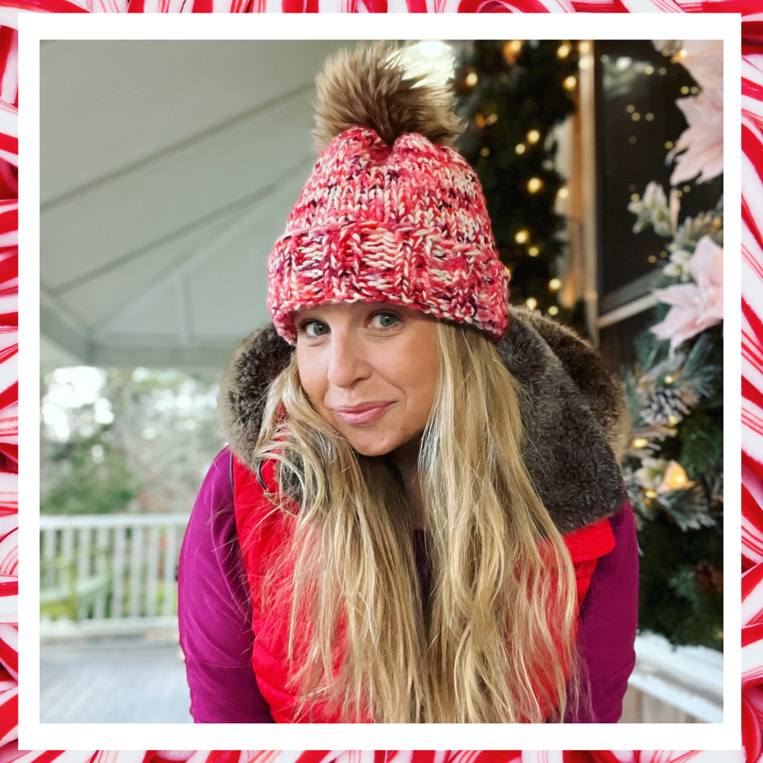 Free Hand Knit Hat Pattern Candy Cane Lane Summer Camp Fibers