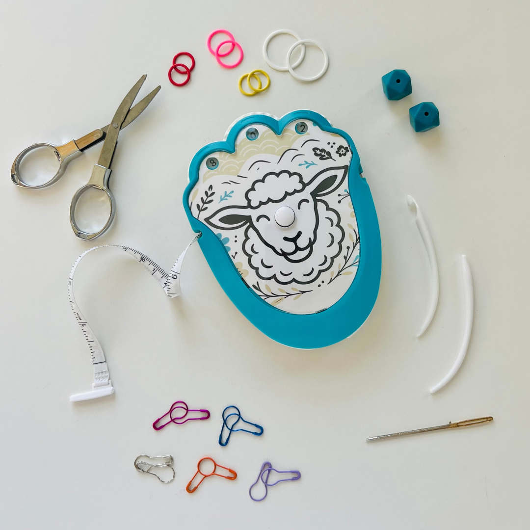 The Knit Kit - The Only Multitool for Knitters - Sheepishly Sheep - Assorted Colors