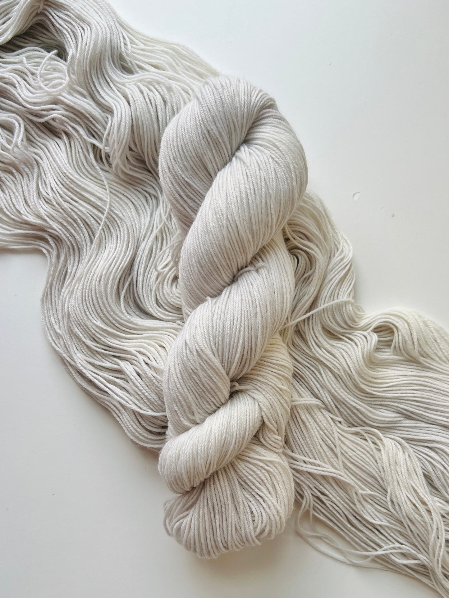 Summer Camp Fibers Hand Dyed Sock Yarn - Morning Fog