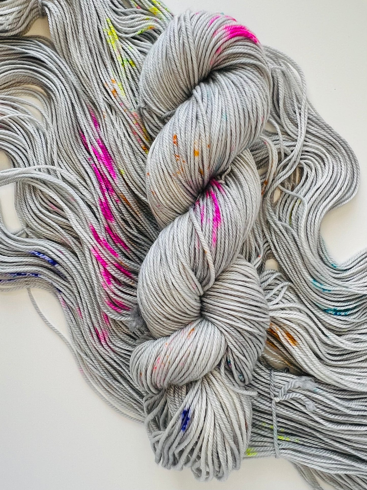 Summer Camp Fibers Hand Dyed Sport Yarn - Happy Camper