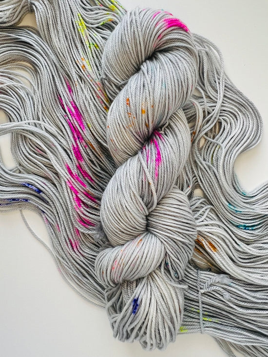 Summer Camp Fibers Hand Dyed Sport Yarn - Happy Camper