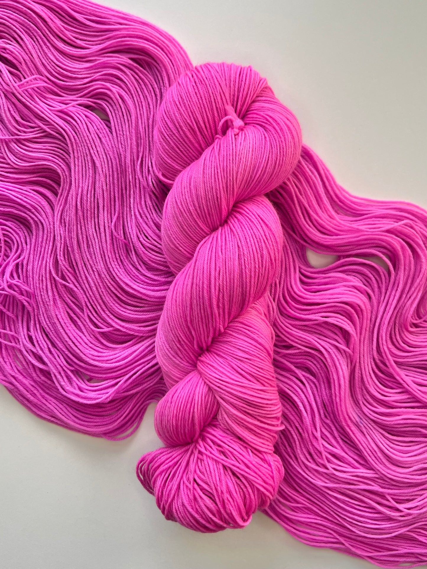 Summer Camp Fibers Hand Dyed Sock Yarn - Snack Shack Crush