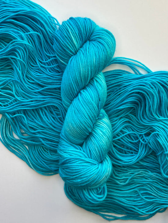 dk camp dk Summer Camp Fibers Marshmallow Hand Dyed DK Yarn