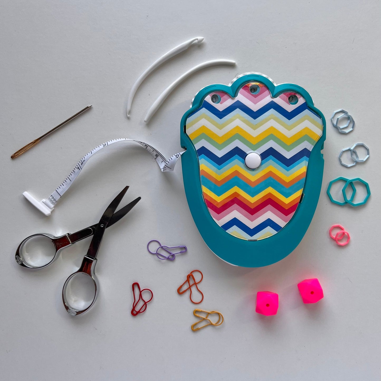 The Knit Kit and The Crochet Kit - Knitting & Crochet Tool Kit - Pucci Party - Assorted Colors