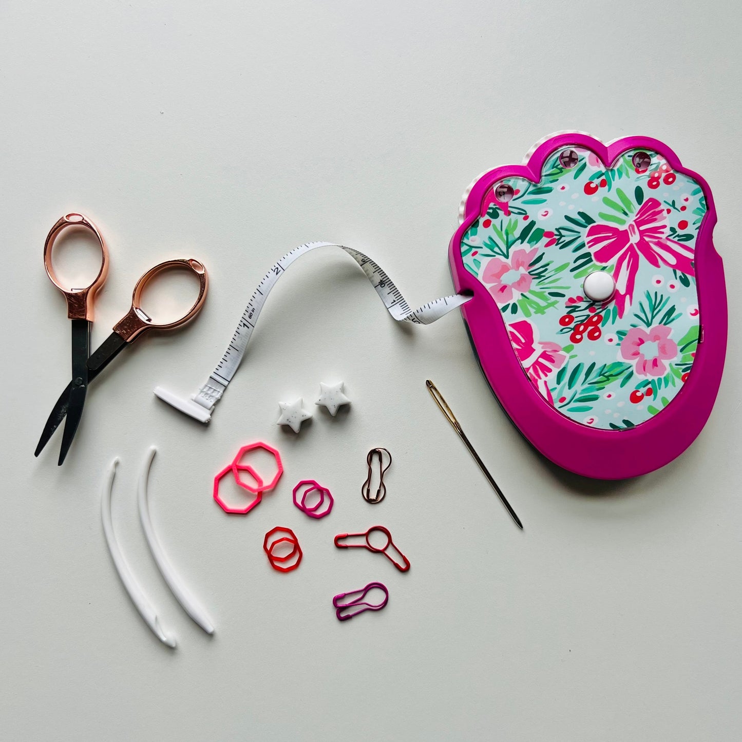 The Knit & Crochet Kit - Knitting & Crochet Tool Kit - The Bow Show