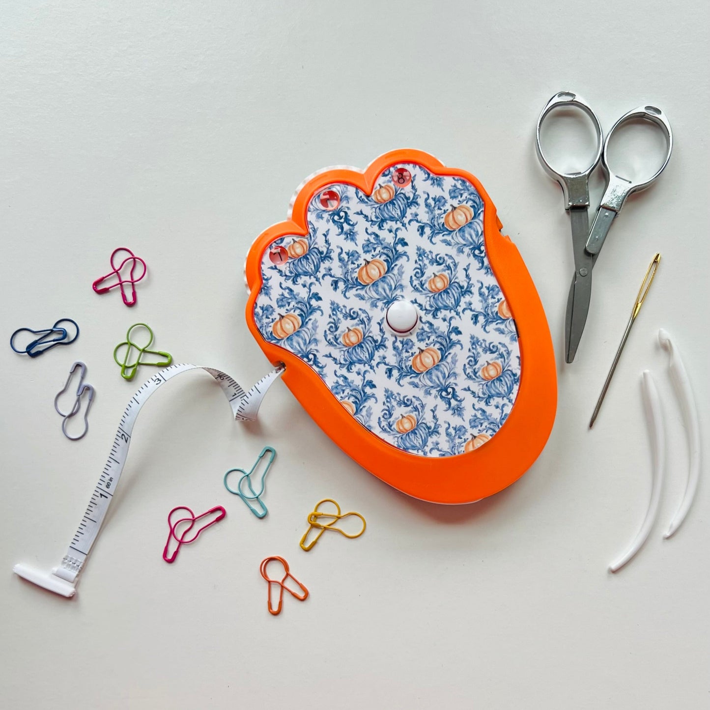 The Crochet Kit - The Only Multitool for Crocheters - Pumpkin Fancy