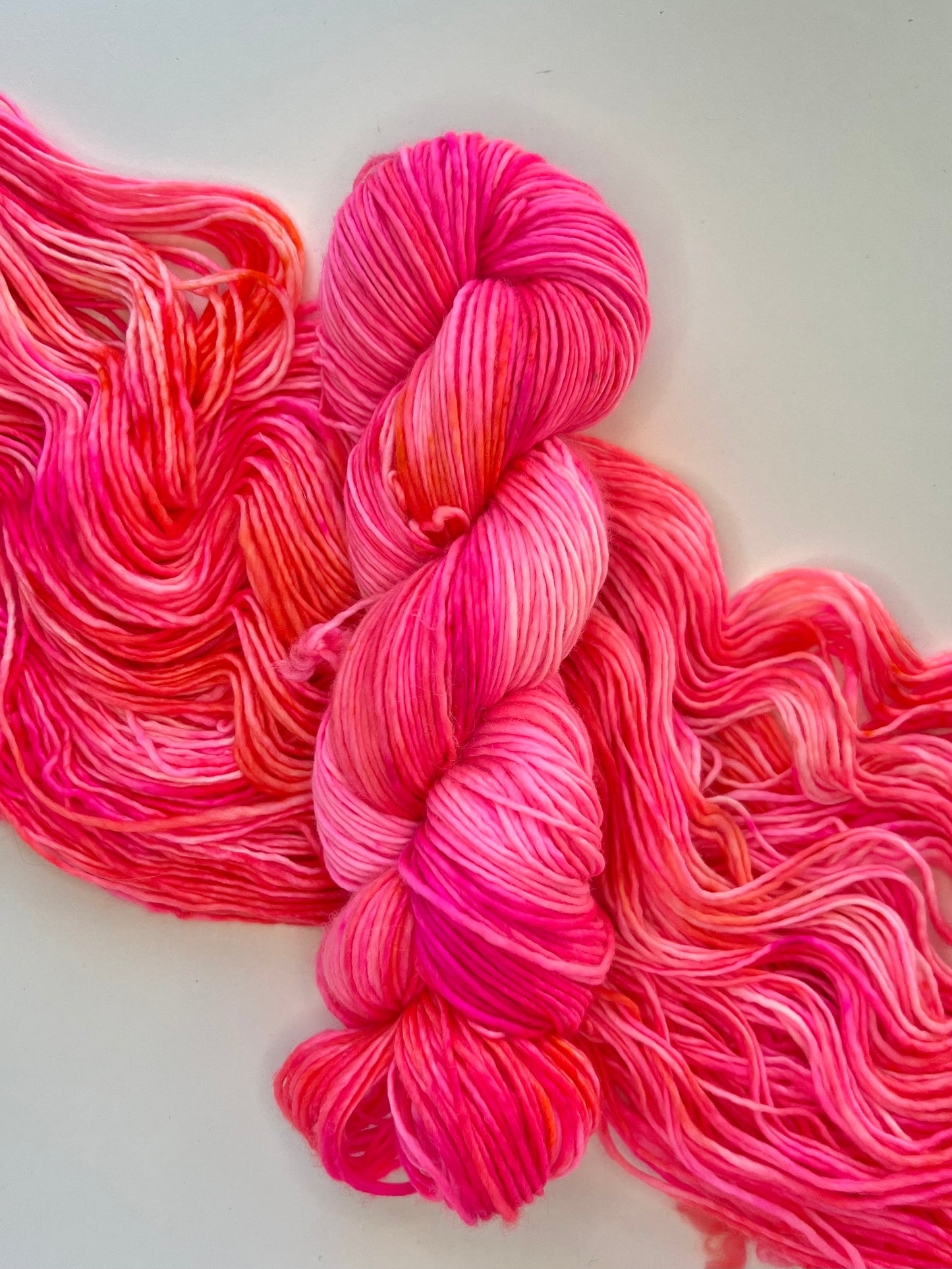 Summer Camp Fibers Marshmallow Hand Dyed DK Yarn - Adventure Alley