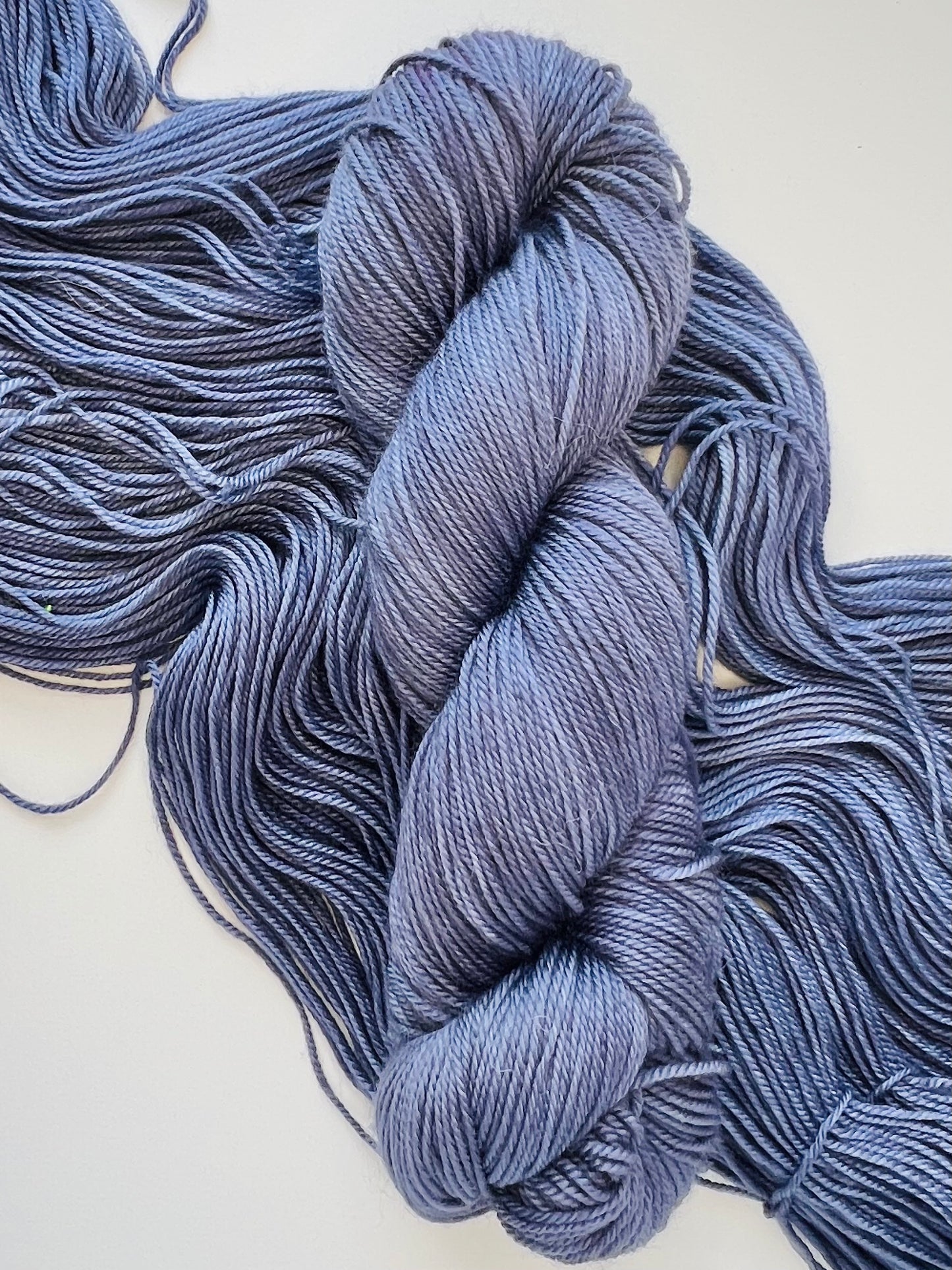 Summer Camp Fibers Hand Dyed Sport Yarn - Midnight Cannonball