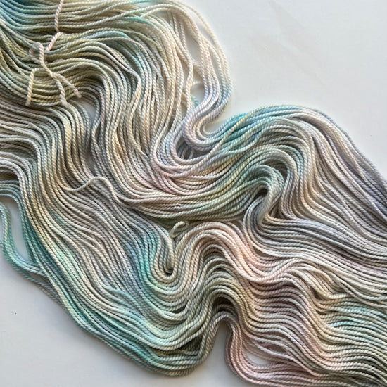 Summer Camp Fibers Hand Dyed Aran Yarn - Camp Camo