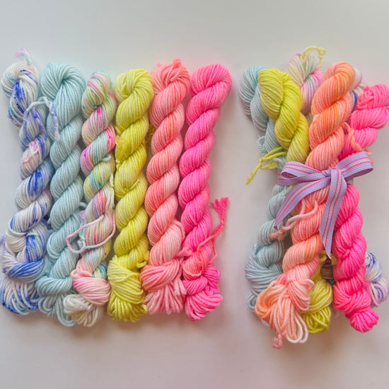 Summer Camp Fibers Marshmallow DK Spring Mini Set