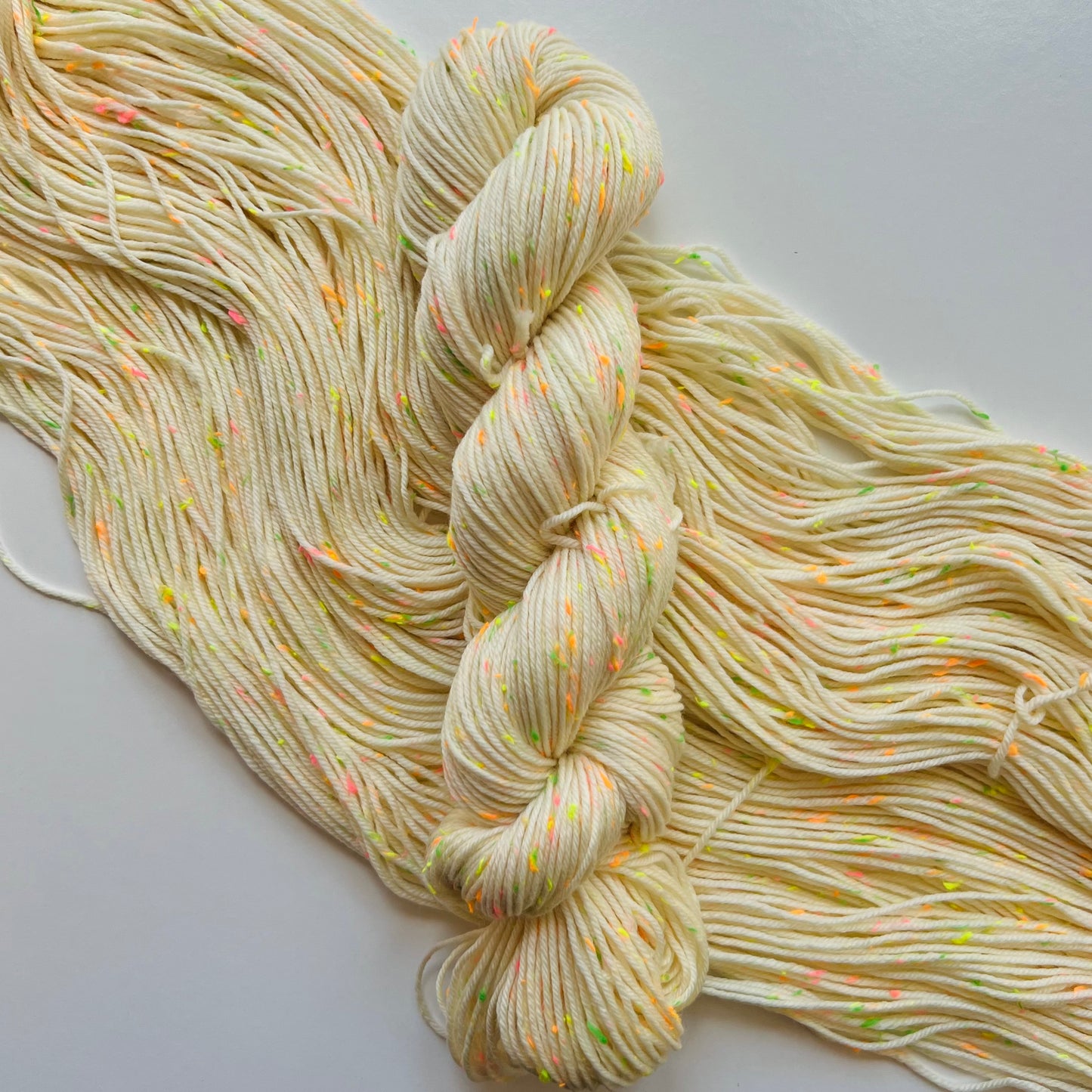 Summer Camp Fibers Hand Dyed Sock Yarn - Neon Brights