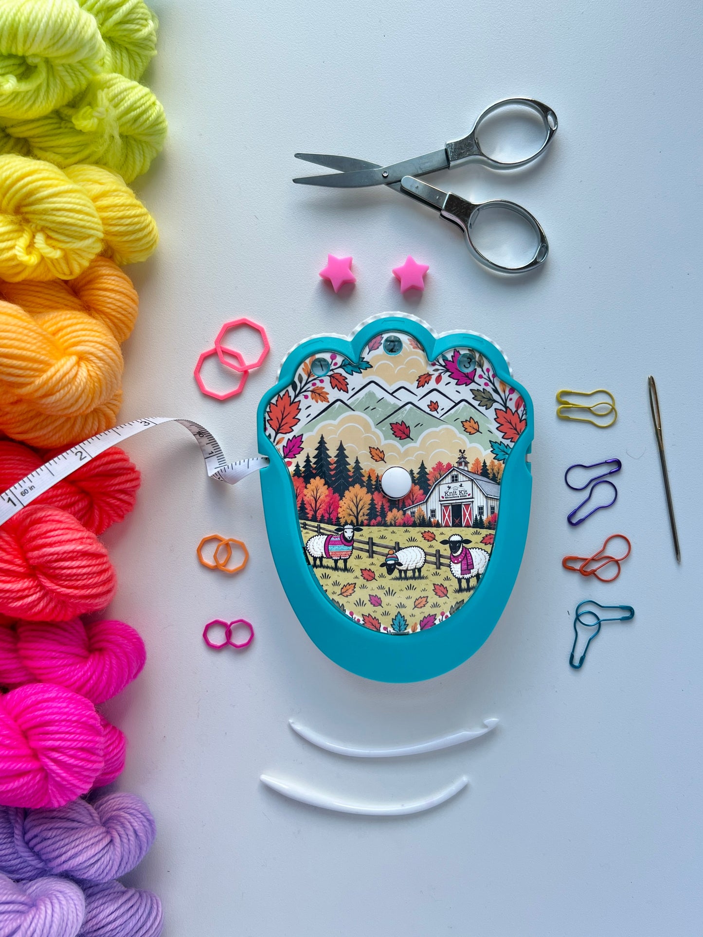 The Knit Kit™ — Rhinebeck 2026 Special Edition | Knitting & Crochet Multitool — Assorted Colors