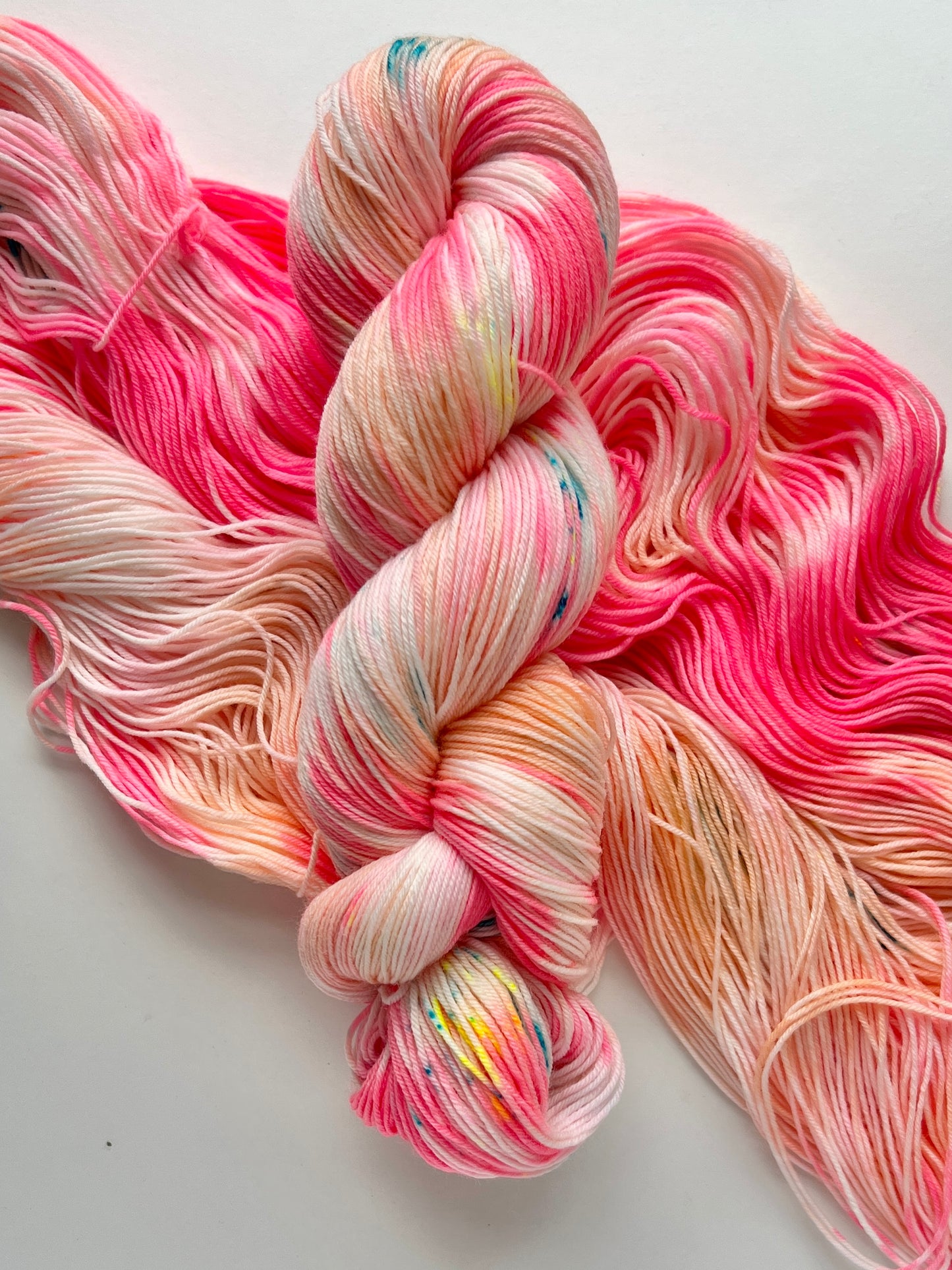 Summer Camp Fibers Hand Dyed Sock Yarn - Dockside Drama