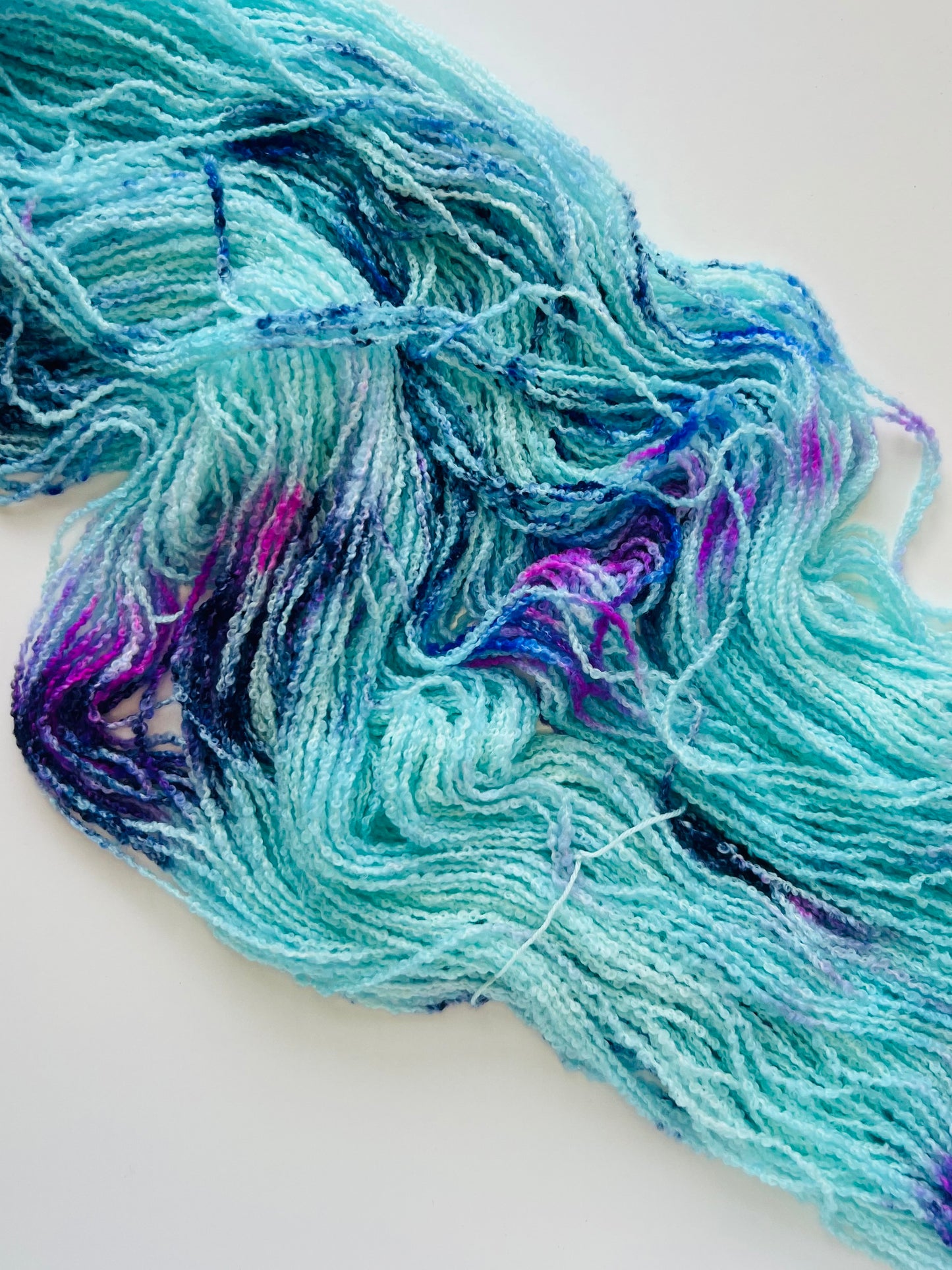 Summer Camp Fibers Hand Dyed Boucle DK - Luze
